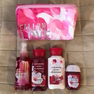 Bath & Body Works Japanese Cherry Blossom Bundle